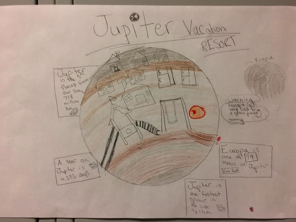 Jupiter as a vacation resort