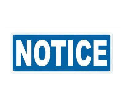 Notice: Sara Alert